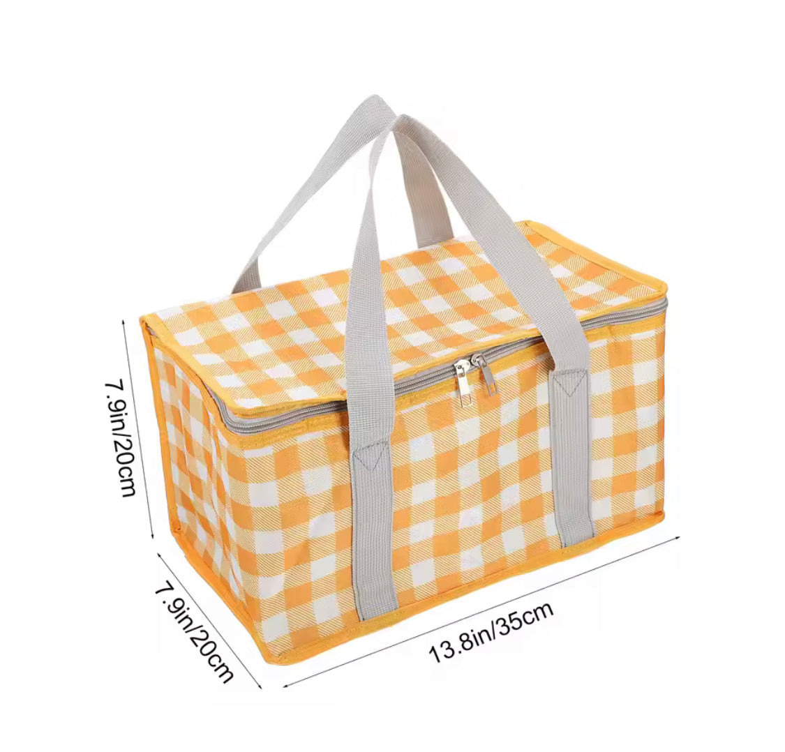 Camping Storage Lunch Bag, Large Capacity Portable Ice Pack Bag, Cold Protection Insulated Lunch Bag, Waterproof Travel Lunch Bag Camping Storage Lunch Bag, Large Capacity Portable Ice Pack Bag, Cold Protection Insulated Lunch Bag, Waterproof Travel Lunch Bag